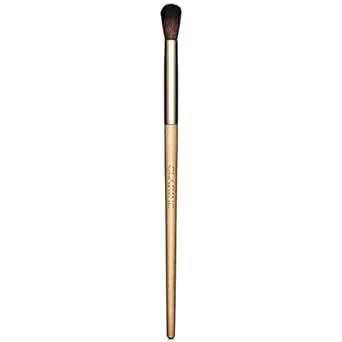 Clarins Smudging Eyeshadow Brush | Blending Brush For Cream and Powder Formulas and For Smudging Eyeliner | Ultra-Soft Synthetic Fibers and Sustainably Sourced Birch Handle
