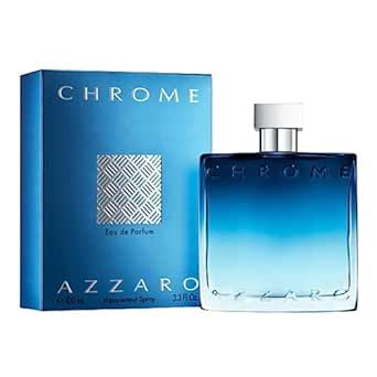 Azzaro Chrome Eau de Parfum - Fresh & Intense Mens Cologne - Fougere, Aromatic & Woody Summer Fragrance - Lasting Wear - Luxury Perfumes for Men