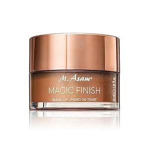 M. Asam Magic Finish Make-up Mousse – 4in1 Primer, Foundation, Concealer & Powder with buildable coverage, adapts to light & medium skin tones, leaves skin looking flawless, 1.01 Fl Oz