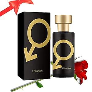 UEILBYN Perfume for Men, Cologne for Men Spray Attract Women, Golden Perfume Gift/for Him & Her (Men)