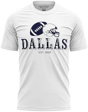 Dallas Football Shirt for Men, 1960 Distressed Fans Gameday Apparel, Classic Crewneck T-Shirt