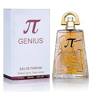 Genius for Men - High-End Fragrance with a Combination of Mandarin, Rosemary, Galbanum & Pine Needle - Fragrance That Will Get You Noticed - 100ml Bottle with 100% recycled box
