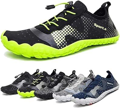 Water Shoes for Men Barefoot Quick-Dry Aqua Sock Outdoor Athletic Sport Shoes for Kayaking, Boating, Hiking, Surfing, Walking