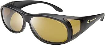 Eagle Eyes Polarized Fiton Sleek Fitover-style Sunglasses - UVA, UVB and Blue Light Blocking Protection